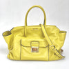 Miu Miu Borsa Shopper a Tracolla in Pelle Gialla