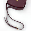 Must de Cartier Vintage Borsa a Tracolla Bordeaux in Pelle