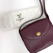 Must de Cartier Vintage Borsa a Tracolla Bordeaux in Pelle