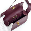 Must de Cartier Vintage Borsa a Tracolla Bordeaux in Pelle