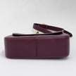 Must de Cartier Vintage Borsa a Tracolla Bordeaux in Pelle