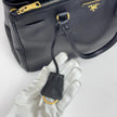 Prada Borsa Galleria Large in Pelle Saffiano Nera