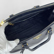 Prada Borsa Galleria Large in Pelle Saffiano Nera