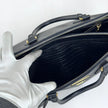 Prada Borsa Galleria Large in Pelle Saffiano Nera