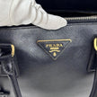 Prada Borsa Galleria Large in Pelle Saffiano Nera
