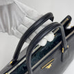 Prada Borsa Galleria Large in Pelle Saffiano Nera