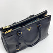 Prada Borsa Galleria Large in Pelle Saffiano Nera
