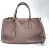 Prada Borsa Galleria Large in Saffiano Lux Cipria