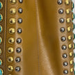 Prada Borsa Galleria Media Saffiano Vernice Cammeo con Cristalli Turchesi