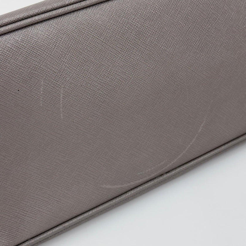 Prada Borsa Galleria Medium Saffiano Lux Pomice
