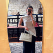 Prada Borsa Galleria Medium Saffiano Lux Pomice