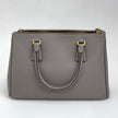 Prada Borsa Galleria Medium Saffiano Lux Pomice