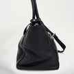 Prada Borsa Shopper a due vie in pelle Vitello Daino nera