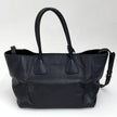 Prada Borsa Shopper a due vie in pelle Vitello Daino nera