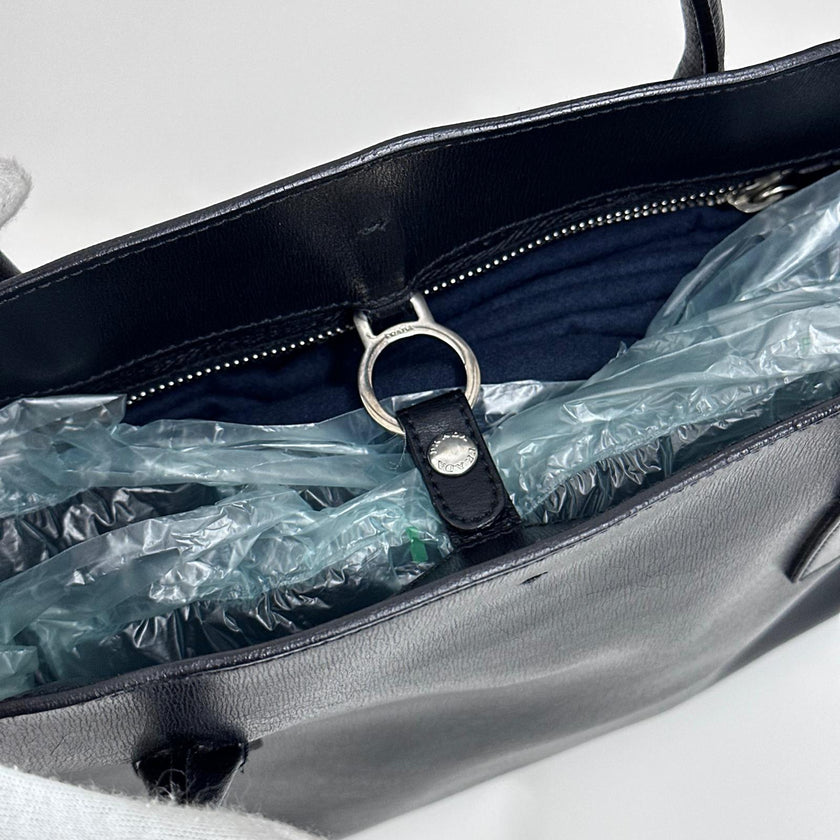 Prada Borsa a Spalla Vitello Chic Nera