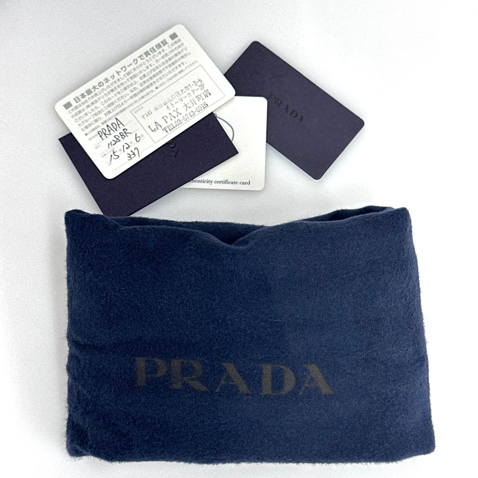 Prada Borsa a Spalla Vitello Chic Nera