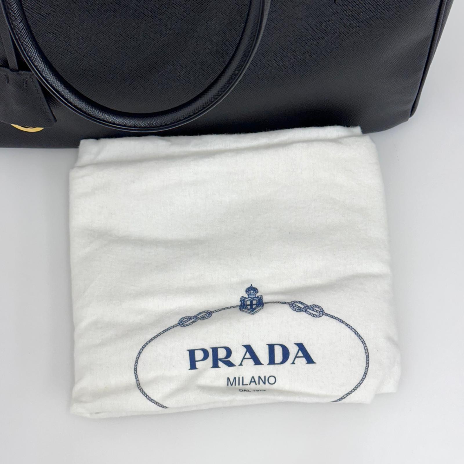 Prada Borsa a mano Galleria Large Saffiano Lux Nera