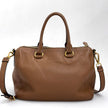 Prada Borsa a mano e tracolla Bauletto Vitello Phenix Cannella
