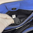 Prada Borsa a spalla Saffiano Lux Blu Cobalto