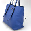 Prada Borsa a spalla Saffiano Lux Blu Cobalto