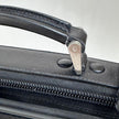 Prada Vintage Borsa da Viaggio in Nylon e Pelle Saffiano Nera
