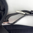 Prada Vintage Borsa da Viaggio in Nylon e Pelle Saffiano Nera