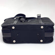 Prada Vintage Borsa da Viaggio in Nylon e Pelle Saffiano Nera