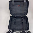 Prada Vintage Borsa da Viaggio in Nylon e Pelle Saffiano Nera