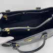 Prada borsa a mano e tracolla Galleria Large in pelle Saffiano nera