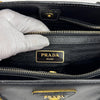 Prada borsa a mano e tracolla Galleria Large in pelle Saffiano nera