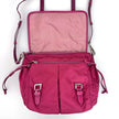 Prada borsa tracolla messenger Tessuto + Saffiano fucsia