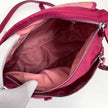 Prada borsa tracolla messenger Tessuto + Saffiano fucsia