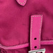 Prada borsa tracolla messenger Tessuto + Saffiano fucsia