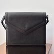 Saint Laurent Borsa Cassandre Vintage a spalla in pelle Saffiano nera