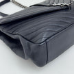 Saint Laurent Borsa College Large Matelassé Nero