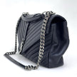 Saint Laurent Borsa College Large Matelassé Nero