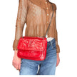 Saint Laurent Borsa Niki Baby rossa in pelle rossa
