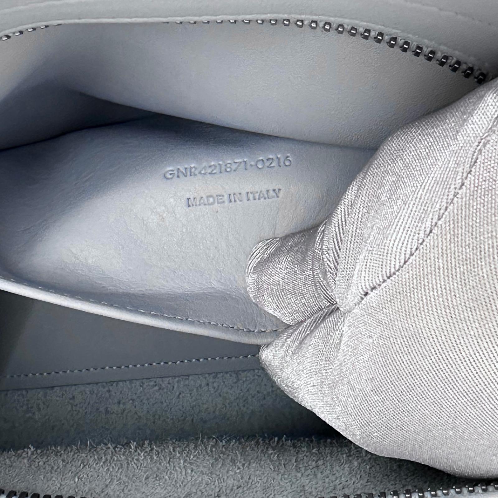 Saint Laurent Borsa a Mano e Tracolla Cabas 2 Baby Azzurro Polvere