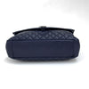 Saint Laurent Borsa a Spalla College Large in Pelle Trapuntata Blu Navy