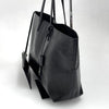 Saint Laurent Borsa a Spalla Shopping Tote in Pelle Verniciata Nera