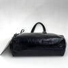 Saint Laurent Borsa a Spalla Shopping Tote in Pelle Verniciata Nera