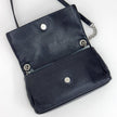Saint Laurent Borsa a Tracolla West Hollywood Micro Graind de Poudre Nera