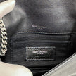 Saint Laurent Borsa a Tracolla West Hollywood Micro Graind de Poudre Nera