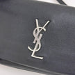Saint Laurent Borsa a Tracolla West Hollywood Micro Graind de Poudre Nera