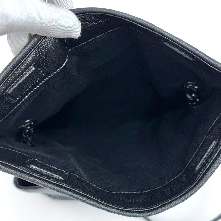 Saint Laurent Borsa a spalla West Hollywood in pelle nera