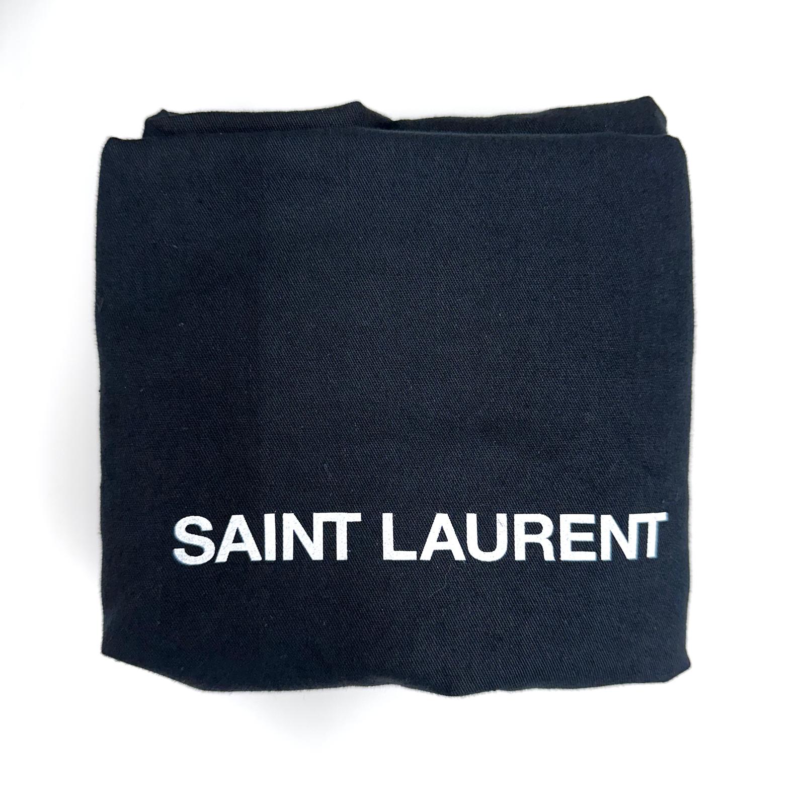 Saint Laurent Borsa a spalla West Hollywood in pelle nera