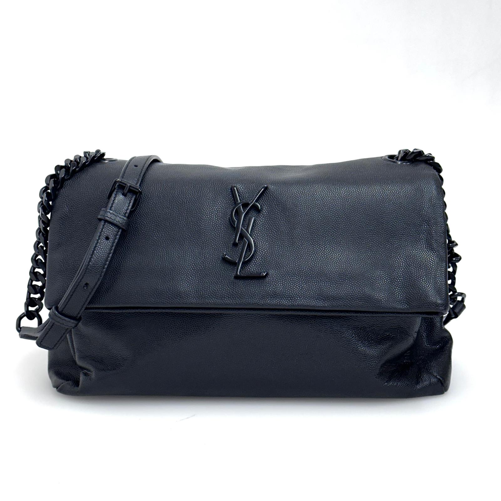 Saint Laurent Borsa a spalla West Hollywood in pelle nera