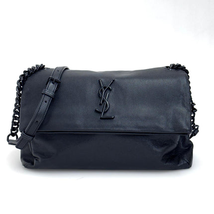 Saint Laurent Borsa a spalla West Hollywood in pelle nera