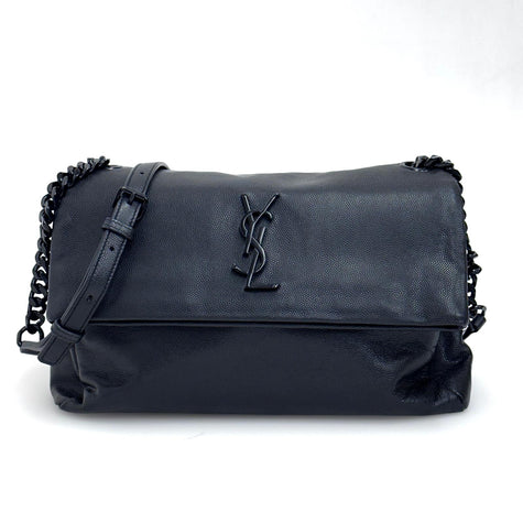 Saint Laurent Borsa a spalla West Hollywood in pelle nera