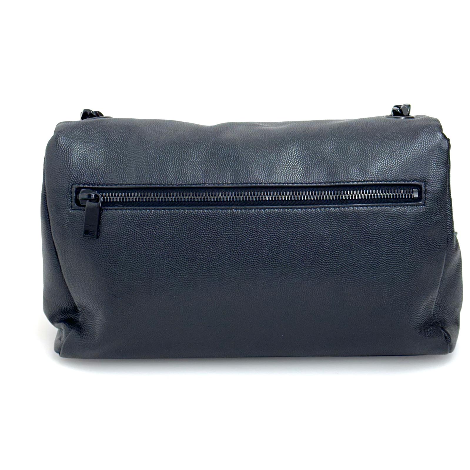 Saint Laurent Borsa a spalla West Hollywood in pelle nera